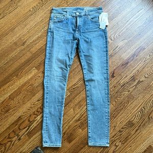 AG Farrah skinny ankle high-rise jean size 28